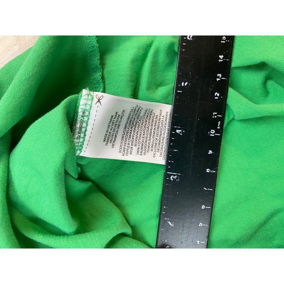 Ralph Lauren Men Green V Neck T Shirt Pony Logo Size 3XL - Picture 5 of 7